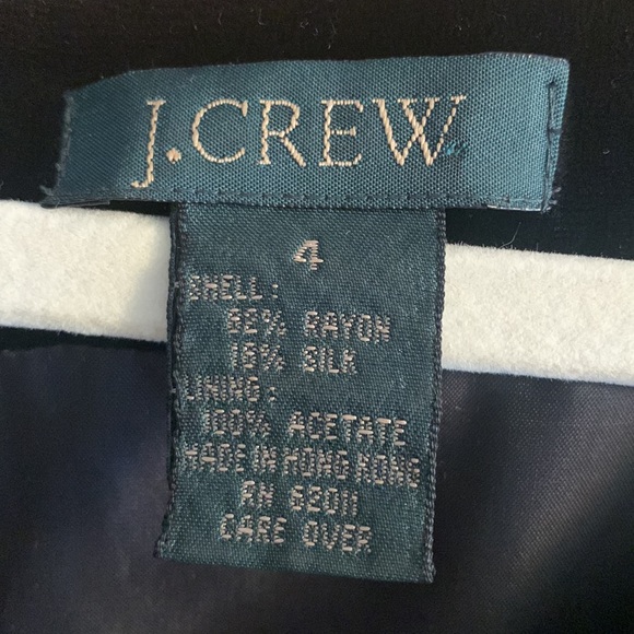 Vintage J.Crew Velvet Dress - Picture 3 of 4